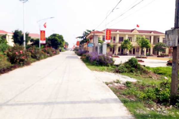Xã Liêm Phong chú trọng tiêu chí môi trường trong xây dựng NTM