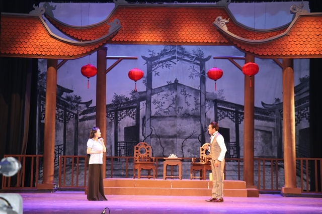Theatre exhibit hall celebrates cai luong artists' invovement in revolutionary movement