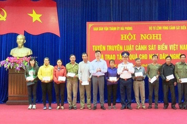 Bộ Tư lệnh Vùng Cảnh sát biển 1 đã tích cực, chủ động tuyên truyền Luật Cảnh sát biển Việt Nam