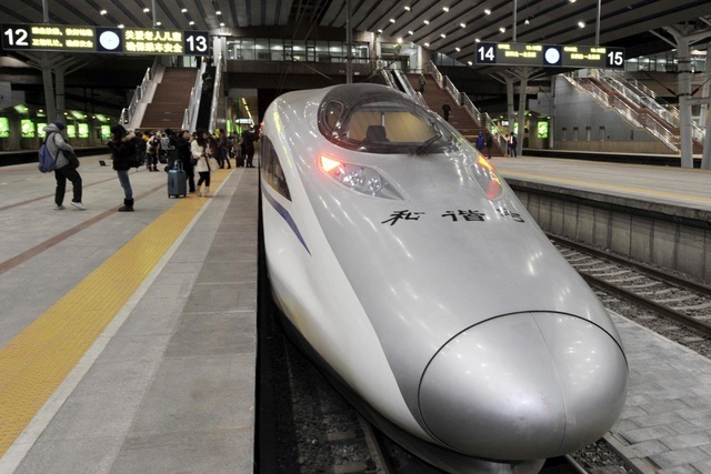 Trung Quốc chi - tiêu lớn chưa từng có cho tham vọng đường sắt cao tốc