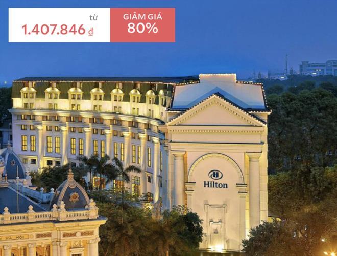 Giá phòng khách sạn 5 sao ở Hà Nội giảm kịch sàn