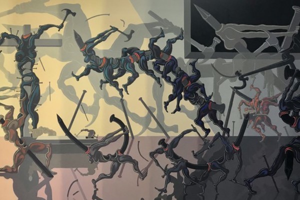 Triển lãm tranh nhằm giảm bớt sự u ám giữa mùa dịch