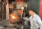 Steel takes shape as the furnace roars