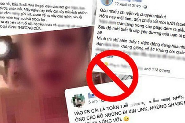 Vi phạm pháp luật khi gửi clip nhạy cảm qua facebook