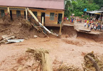 Flash flood sweeps away many houses in Dien Bien