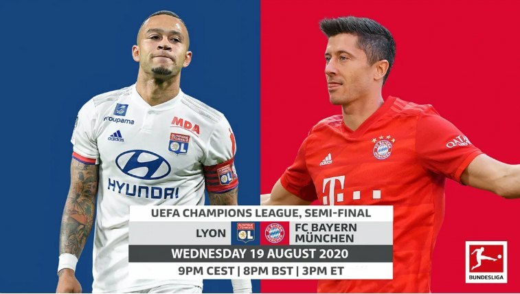 Lịch thi đấu bóng đá hôm nay 19/8: Bayern đấu Lyon