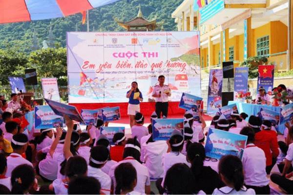 Propagating the Law of the Sea of Vietnam, Law on the Vietnam Coast Guard through the contest 