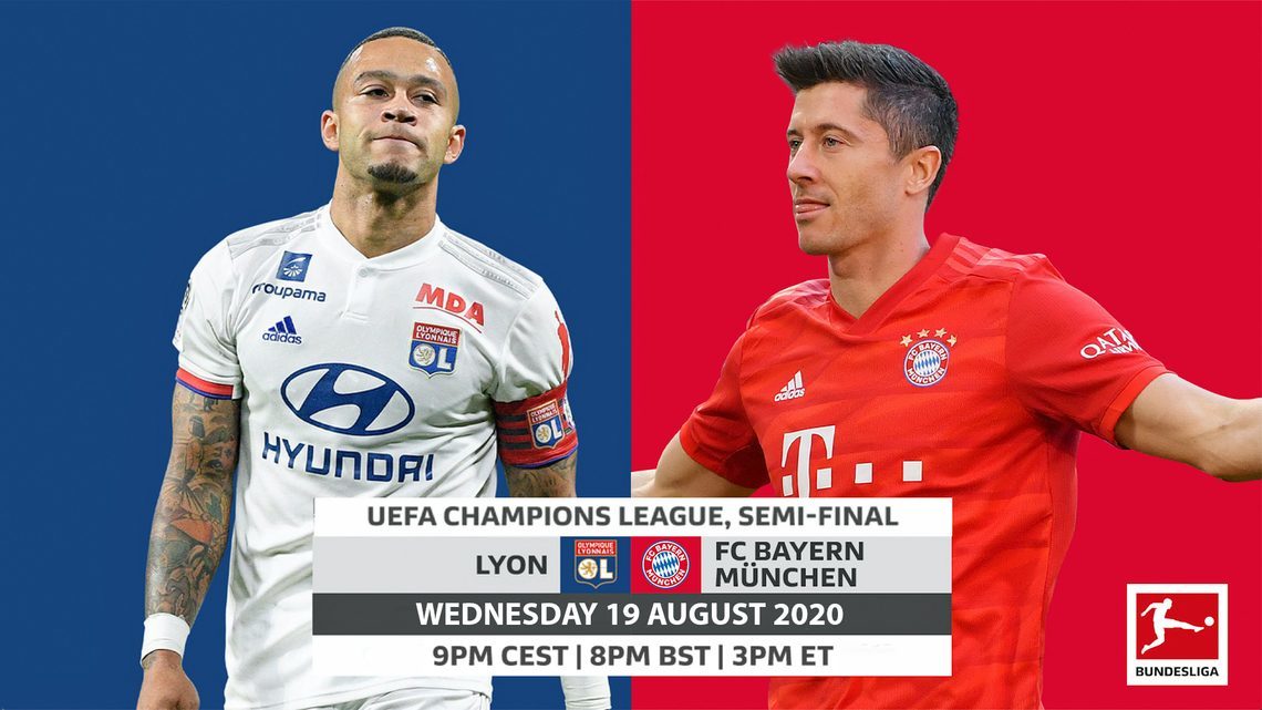 Lịch thi đấu bóng đá hôm nay 19/8: Bayern vs Lyon