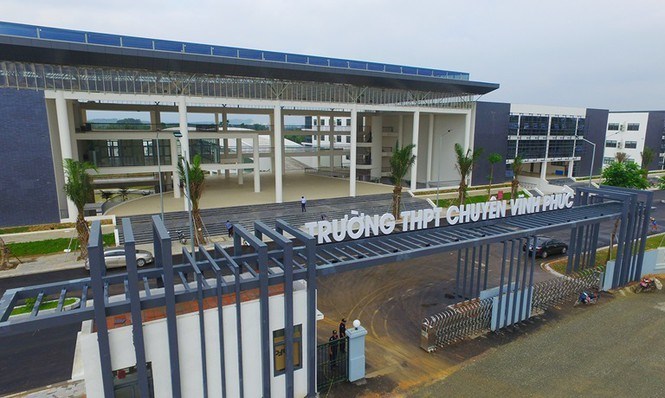 Khánh thành trường chuyên 473 tỷ ở Vĩnh Phúc