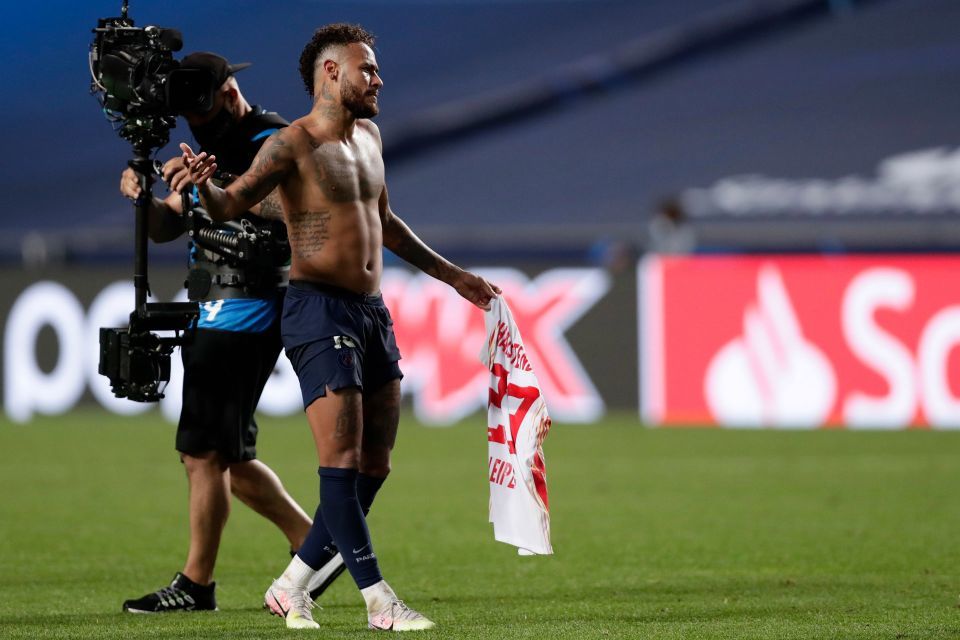 Neymar có thể bị cấm dự chung kết Champions League
