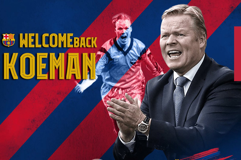 Barca chính thức ký 2 năm với HLV Koeman