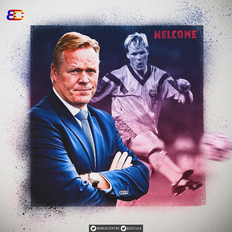 Barca chính thức ký hợp đồng 2 năm với Ronald Koeman - VietNamNet