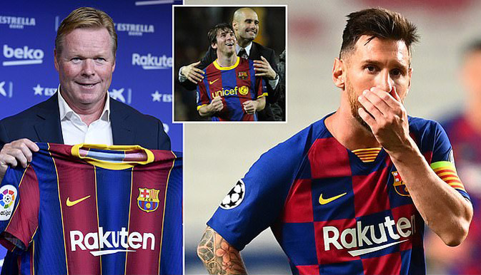 Messi làm rung chuyển Barca sau cuộc gặp HLV Koeman