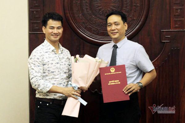 NSƯT Minh Hiếu được bổ nhiệm làm Phó giám đốc Nhà hát Kịch VN
