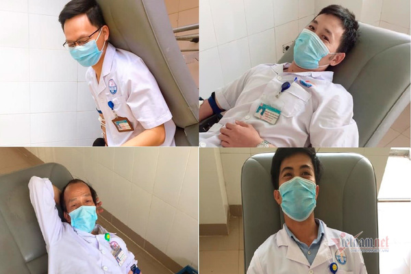 Nhóm bác sĩ, nhân viên y tế ở Quảng Trị hiến máu, cứu sống bệnh nhân