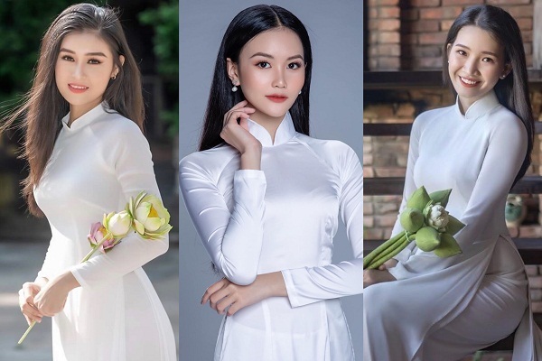 Thí sinh HHVN 2020 gây thương nhớ với áo dài trắng