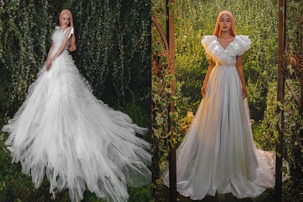 Loạt váy cưới đẹp của Chung Thanh Phong