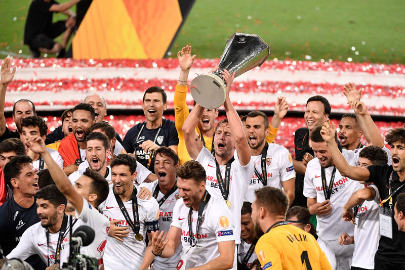 Thắng nghẹt thở Inter, Sevilla đăng quang Europa League