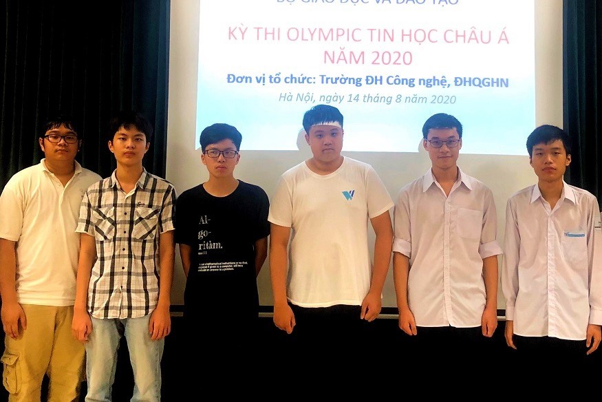 Việt Nam giành 1 HC Vàng, 4 HC Bạc Olympic Tin học Châu Á