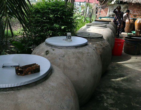 Mekong Delta district lacks clean water for household use