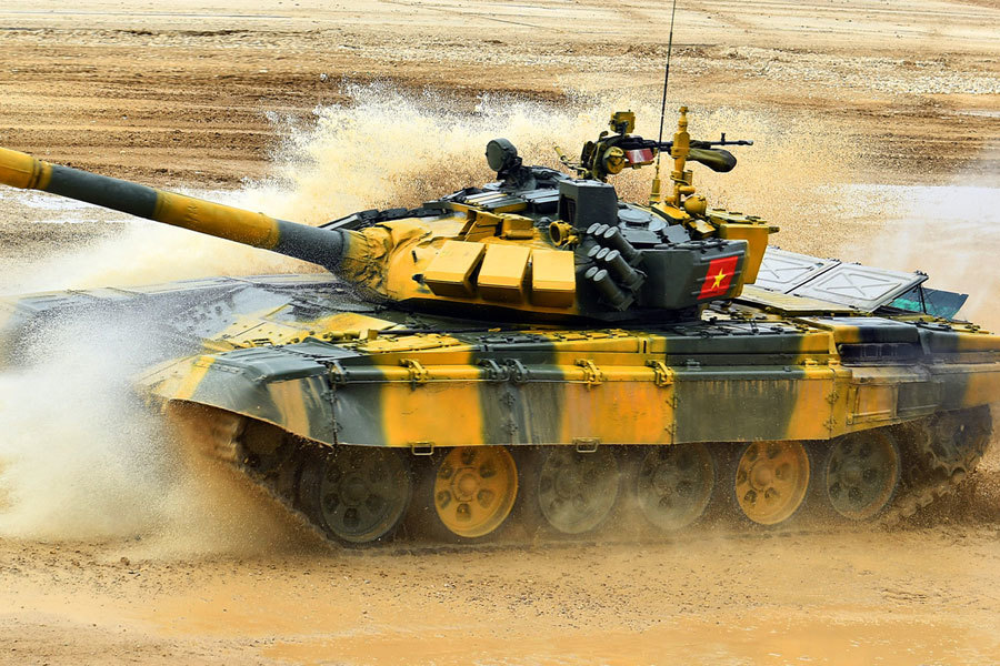 Xem xe tăng Việt Nam 'tung hoành' thi đấu tại Nga - VietNamNet