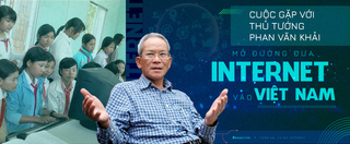 Meeting with PM Phan Van Khai opens way for Internet to enter Vietnam