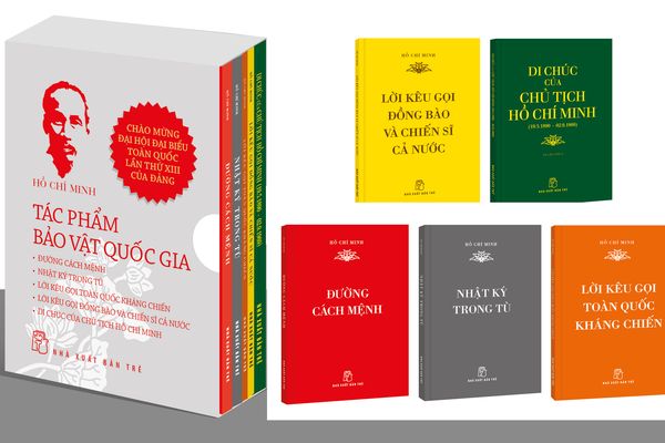 Ra mắt bộ sách 'Hồ Chí Minh - Tác phẩm Bảo vật quốc gia'