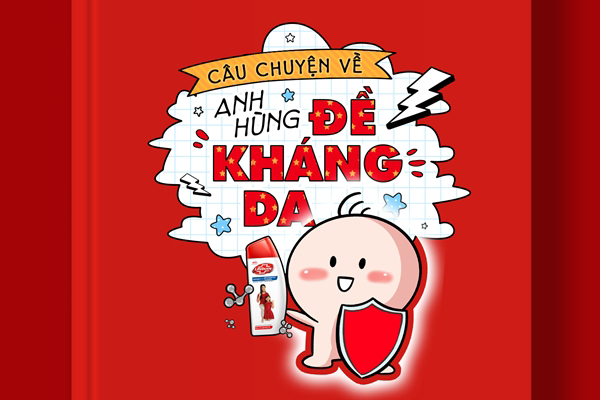 Bộ truyện tranh trẻ em về ‘siêu nhân’ đề kháng da