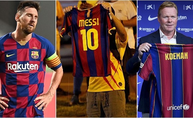 Tiết lộ sự thật gây sốc HLV Koeman nói với Messi
