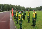 Xem đội tuyển huấn luyện chó nghiệp vụ của Việt Nam tranh tài ở Nga