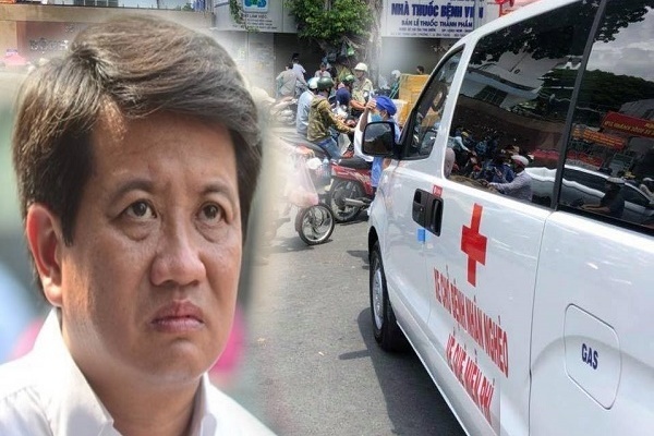 Ông Đoàn Ngọc Hải mua xe cứu thương chở bệnh nhân nghèo về quê