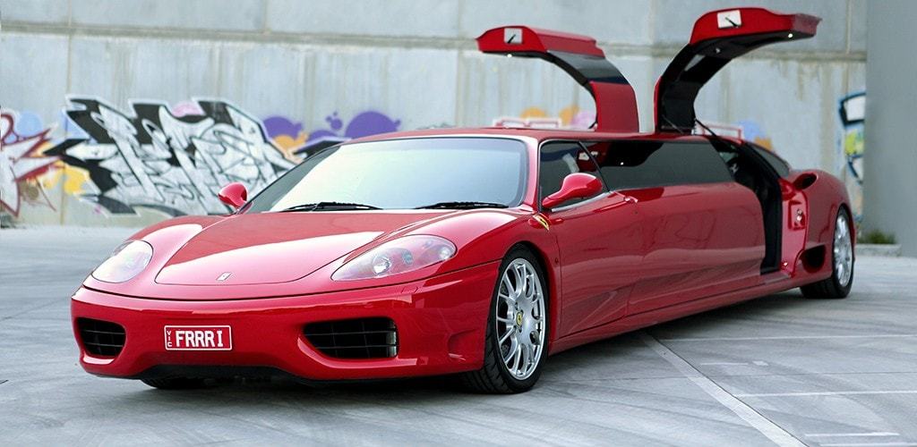 Siêu xe Ferrari độ thành limousine nhanh nhất thế giới cực chất