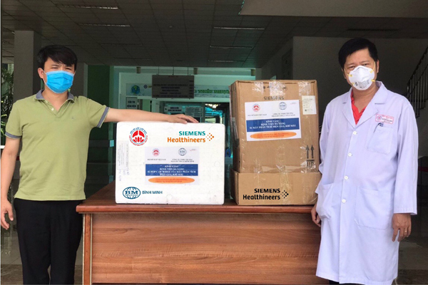 Bệnh viện Đà Nẵng nhận hỗ trợ ứng phó dịch Covid-19