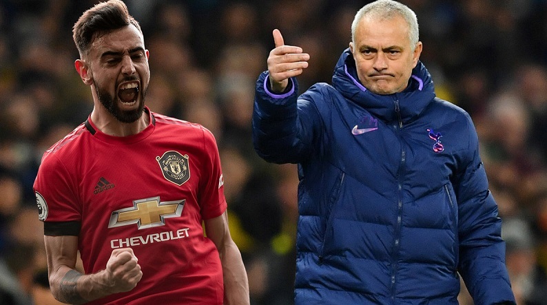 Bruno Fernandes phản ứng thế này, liệu Mourinho còn muốn mỉa mai