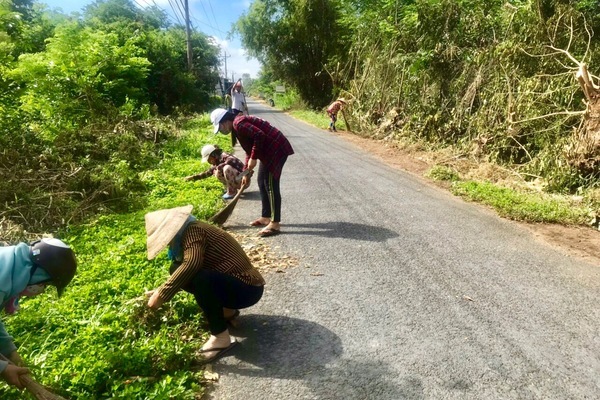 Phú Mỹ đã đạt 15/19 tiêu chí về xây dựng nông thôn mới