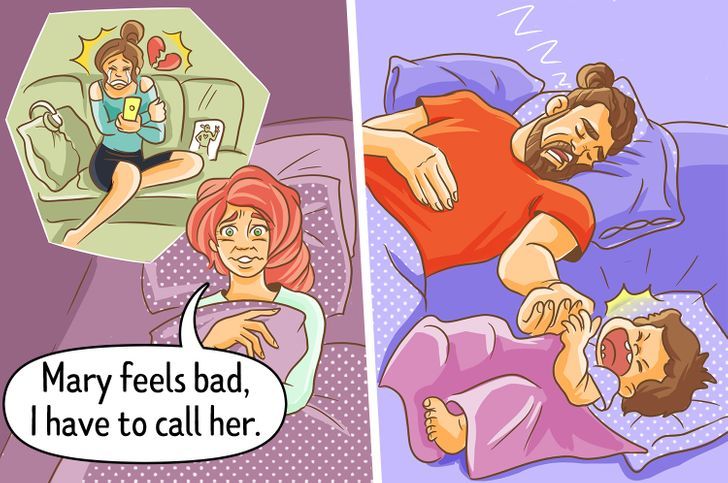 Nhấn vào ảnh để phóng to 12 bức hình cho thấy sự khác biệt trong cách dạy con của bố và mẹ