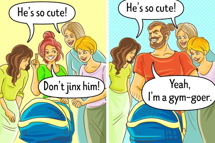 Nhấn vào ảnh để phóng to 12 bức hình cho thấy sự khác biệt trong cách dạy con của bố và mẹ