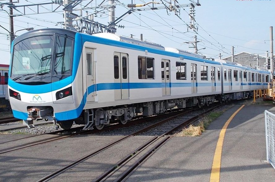 First HCM City metro train set for Vietnam