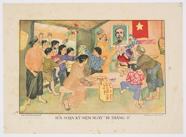 Vietnam’s art posters in 1950s kept in New South Wales library