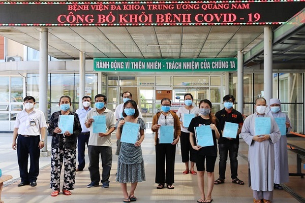 Thêm 19 bệnh nhân Covid-19 ở Quảng Nam khỏi bệnh