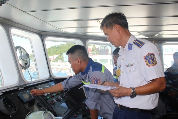BTL Vùng Cảnh sát biển 4 tổ chức Hội thao huấn luyện tàu năm 2020