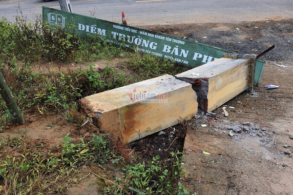Cổng trường đè chết học sinh ở Lào Cai được xây năm 2016