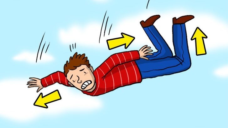 Bí quyết sống sót khi bị rơi từ trên cao
