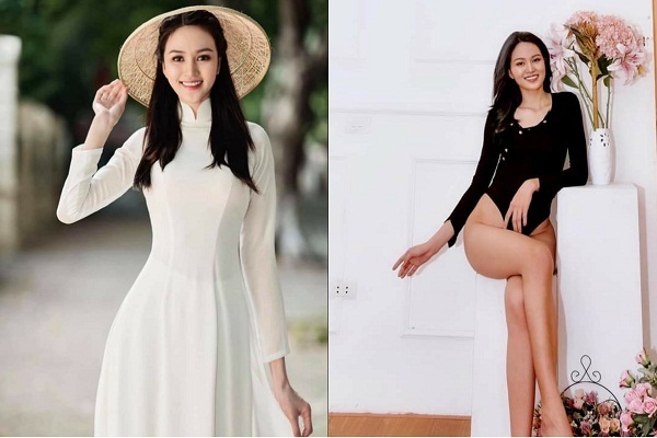 Thí sinh Hoa hậu Việt Nam 2020 sở hữu đôi chân dài 1,21m