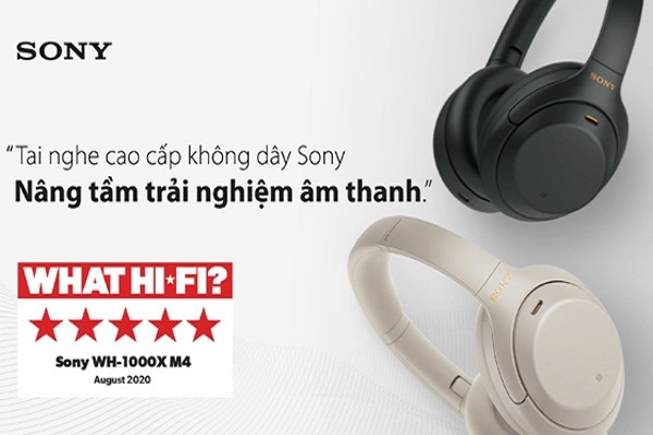 Tính năng ưu việt của tai nghe chống ồn Sony