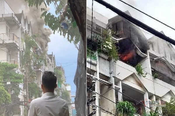 Khói lửa bao trùm căn hộ chung cư ở Sài Gòn, nhiều người hoảng loạn