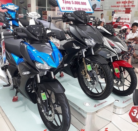 Ế ẩm, giá xe máy giảm sâu kỷ lục đầu tháng 11