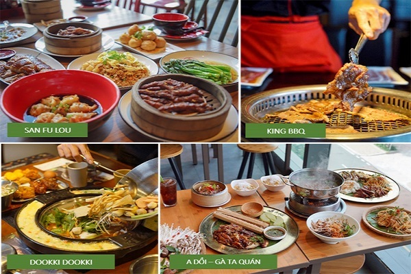 Khám phá thiên đường ẩm thực tại Crescent Mall với vô vàn lựa chọn