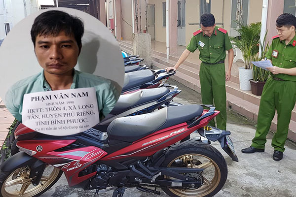 Băng nhóm chuyên trộm xe SH, Exciter theo đơn đặt hàng