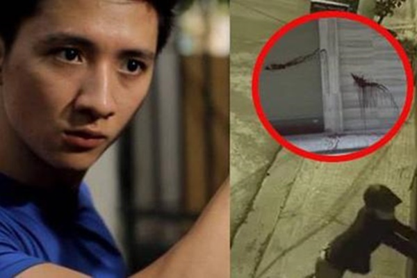 Trọng Hưng chính thức mời công an vào cuộc vụ căn nhà 6 tầng bị tạt chất bẩn trong đêm, đối tượng đã bị camera an ninh ghi nhận